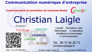 christian laigle conseil en communication numérique et tourisme fluvial