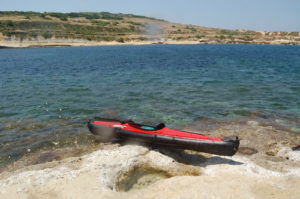 kayak nautiraid sur lîle Saint Paul Malte