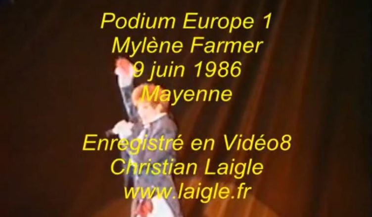 Mylène Farmer à Mayenne
