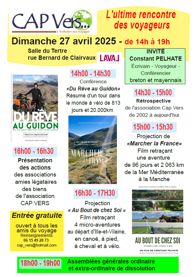 affiche du dimanche 27 avril 2025