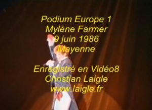Mylène Farmer à Mayenne