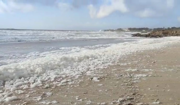 Écume plage de la Govelle