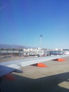 Arrivée à l'aéroport de Ténérife Sud