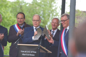 Albert II de Monaco à Mayenne