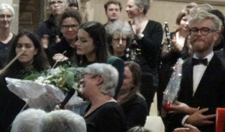 Fin du concert des 40 ans de la chorale Cantare