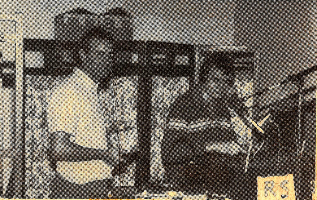 Stéphane et Christian Laigle fondateurs de la radio locale associative RMS